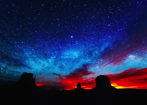 満天の星空-画像