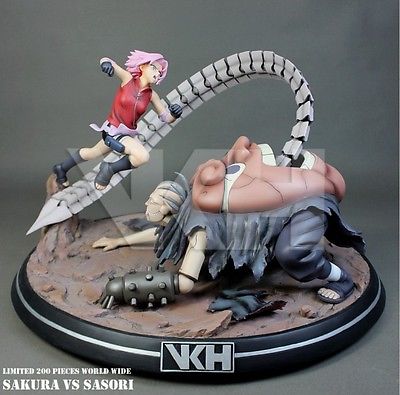 NARUTO ナルト 春野サクラ vs サソリ フィギュア statue : ワンピース