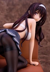冴えない彼女の育てかた♭ 霞ヶ丘詩羽 ～お着替え中～ 1/7 完成品フィギュア