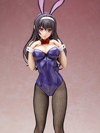 B-style 冴えない彼女の育てかた♭ 霞ヶ丘詩羽 バニーVer. 1/4 完成品フィギュア（再販）