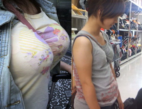 仕事年収 - 貧乳と巨乳の比較画像クレメンス