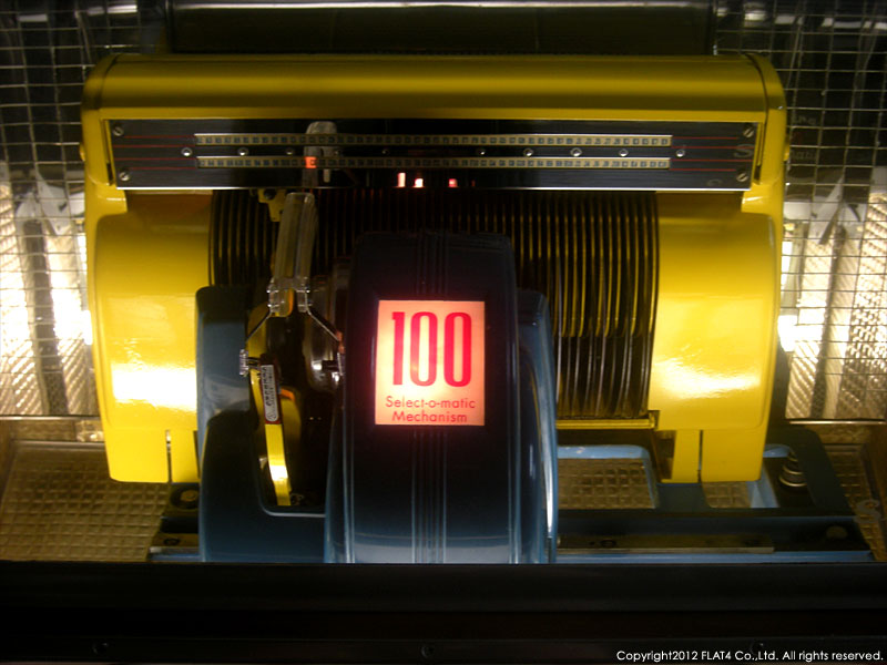 □SEEBURG M100Cジュークボックスレストア完成！ : Today's FLAT4