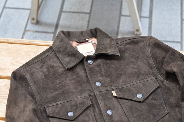 STANDARD CALIFORNIA SD Goat Suede Trucker Jacket : FLOATERなBLOG