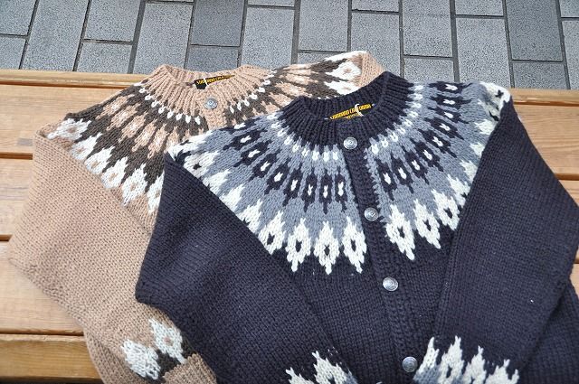 STANDARD CALIFORNIA SD Hand Knit Lopi Cardigan : FLOATERなBLOG