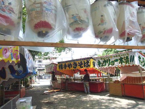川原神社 茅の輪くぐり③