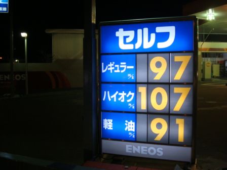 ガソリン価格