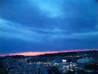 青の夕暮れ