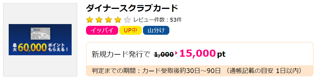 ダイナースクラブ