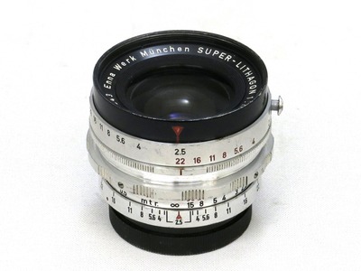 レア★ドイツ製Enna Werk Munchen LITHAGON 4.5/35 ◎ Enna München Lithagon 35mm/f2.8 zebra（M42）