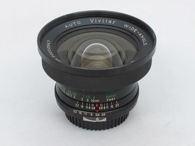 ビビター WIDE-ANGLE 20mm F3.8 （for Nikon F） : オールドレンズの