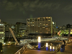 リバープレイスの夜景