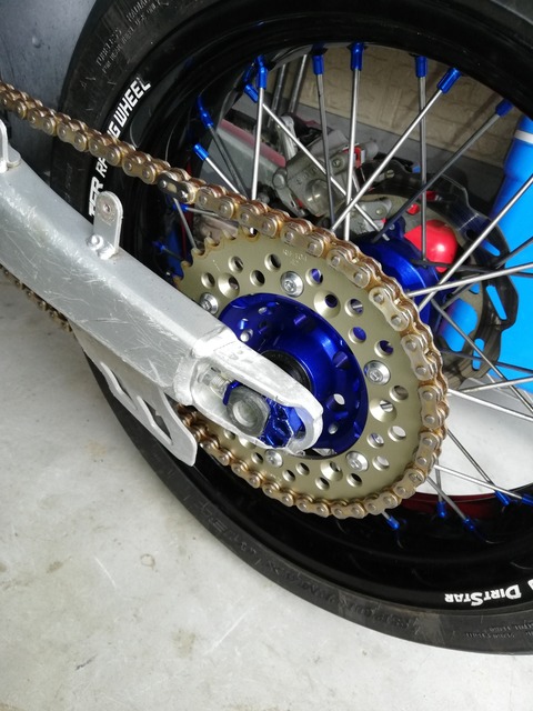 WR250R リア スプロケット交換 : オフロードハンターの日記