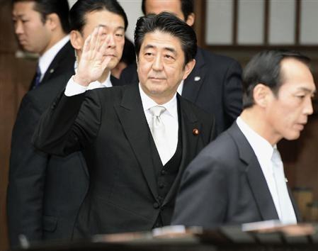 安倍総理 靖国参拝