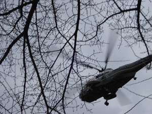 bush helicopter