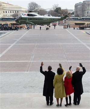 bush leaving