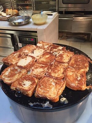 3日目朝食ワッフル2