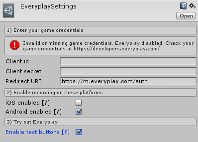 evp-setting