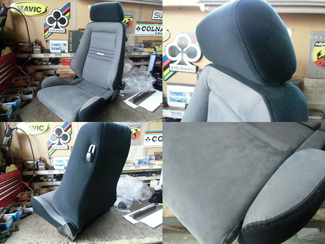 三菱 ランエボ1用 レカロ LX-M モジュラーシリーズ メンテナンス 