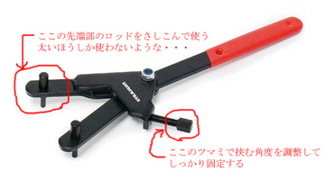 ユニバーサルホルダー使用方法