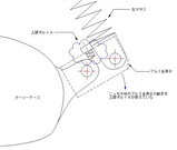 R左サス金具説明図