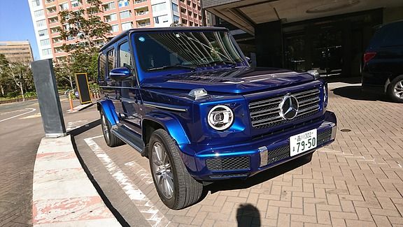 メルセデス Gクラス(山里撮影)