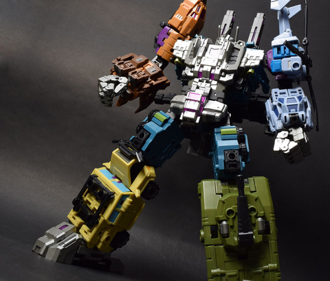 Iron Factory WAR GIANT　ブルーティカス Iron Factory IF-EX22 EX23 EX24 War Giant Bruticus Full Set