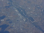大野滑空場上空