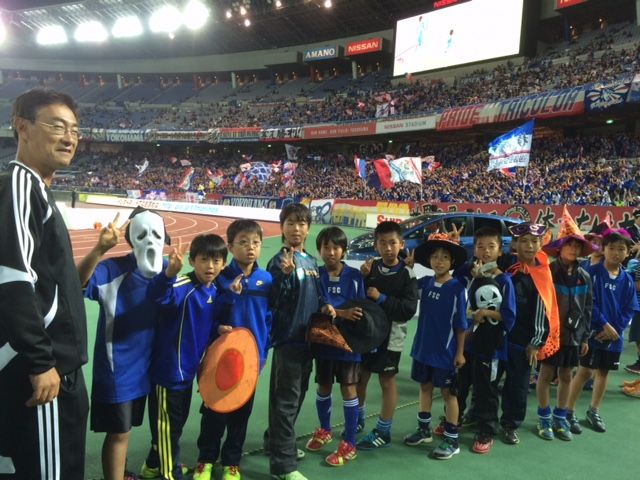 U10 横浜f マリノス ウォーミングアップ見学 試合観戦 Fsc 二俣川サッカークラブ