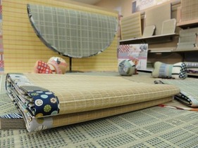 いぐさ製品がいろいろと。