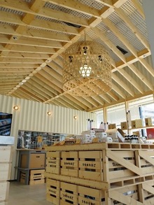 オシャレな店内