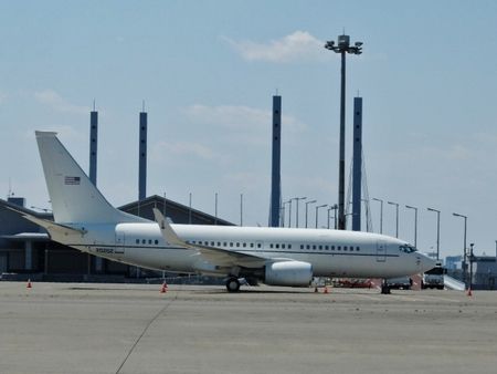 アメリカ空軍の人員輸送機C40