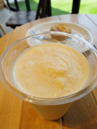 うちのたまごと阿蘇小国ジャージー牛乳でつくったたまごセーキ