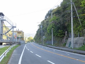 国道263号線沿い