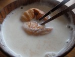 6箸で崩します