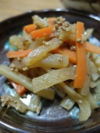 大根の炒めもの