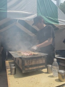 串焼きほたるがわが出店♪