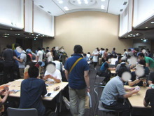 会場内