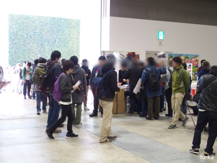 会場内