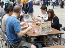 会場内