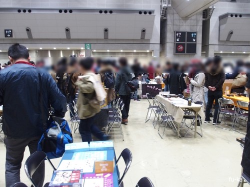 会場内