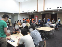 会場内