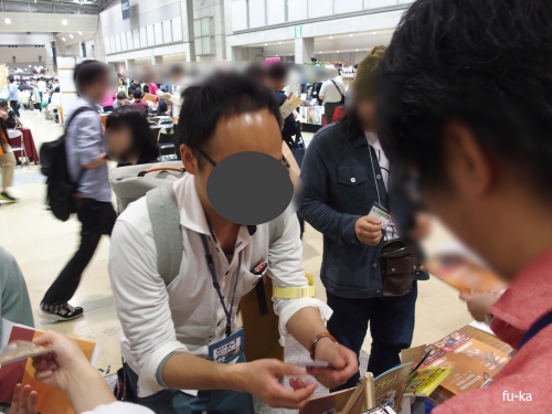 会場内