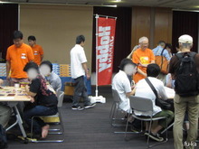 会場内