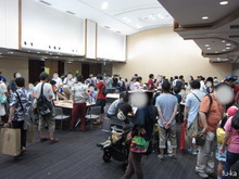 会場内
