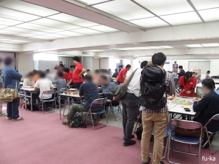 会場内