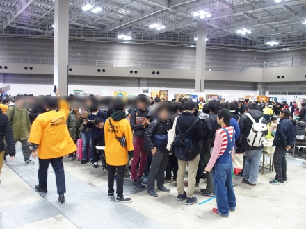 会場内