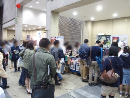 会場内