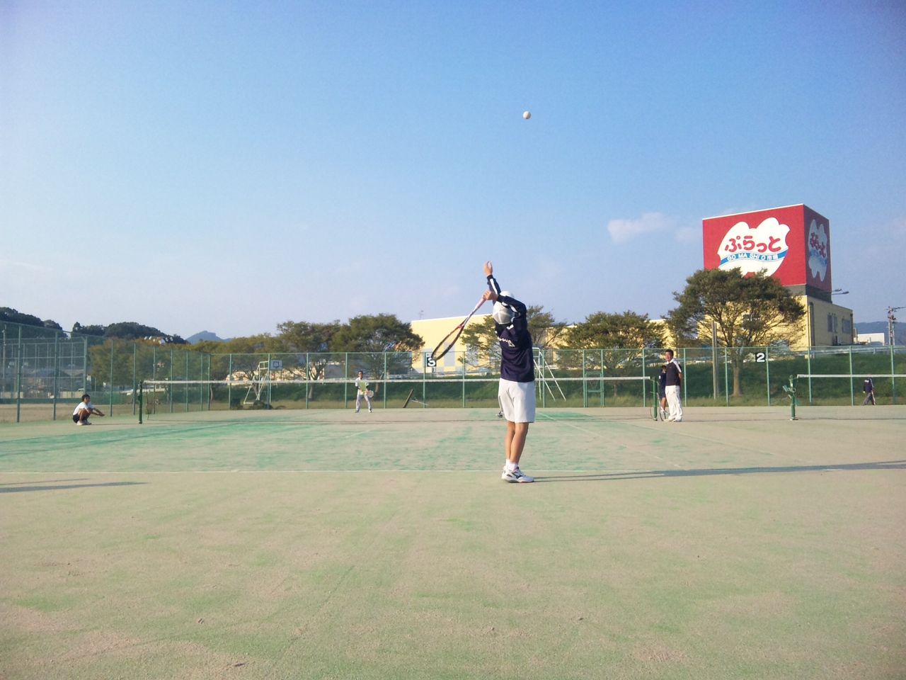 親子テニス