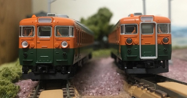 ヘッドライト加工(KATO 165系 リニューアル版) : 鉄道情景草案