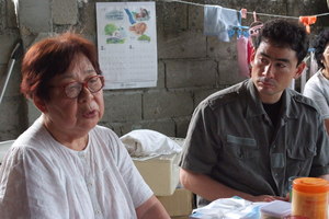 レイテで遺骨調査を続けてきた青木和子さん